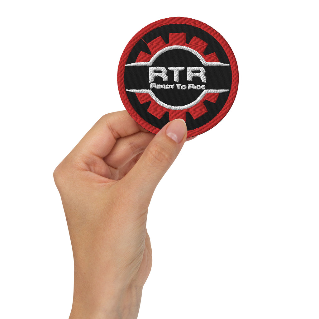 RTR Embroidered Patch