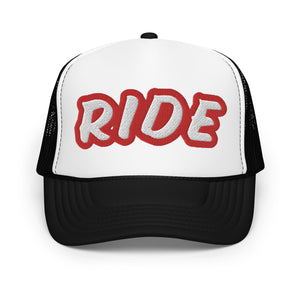 RIDE Foam trucker hat