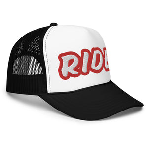 RIDE Foam trucker hat