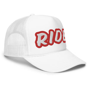 RIDE Foam trucker hat