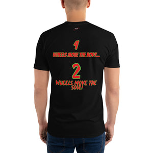 2 wheels moves soul RTR G2 Fitted T-Shirt