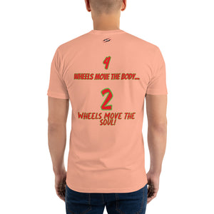 2 wheels moves soul RTR G2 Fitted T-Shirt