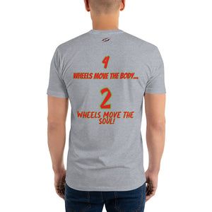2 wheels moves soul RTR G2 Fitted T-Shirt