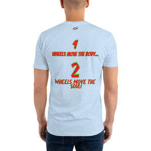 2 wheels moves soul RTR G2 Fitted T-Shirt