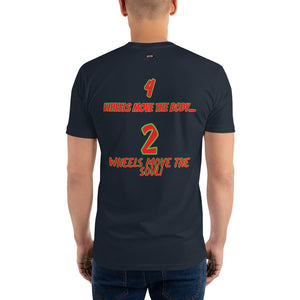 2 wheels moves soul RTR G2 Fitted T-Shirt