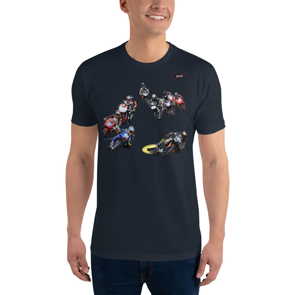 2 wheels moves soul RTR G2 Fitted T-Shirt