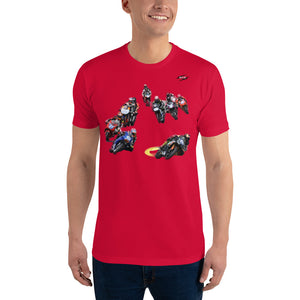 2 wheels moves soul RTR G2 Fitted T-Shirt