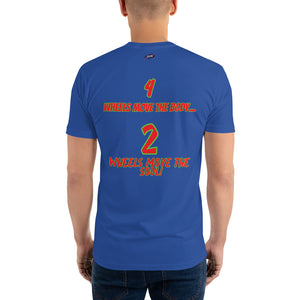 2 wheels moves soul RTR G2 Fitted T-Shirt