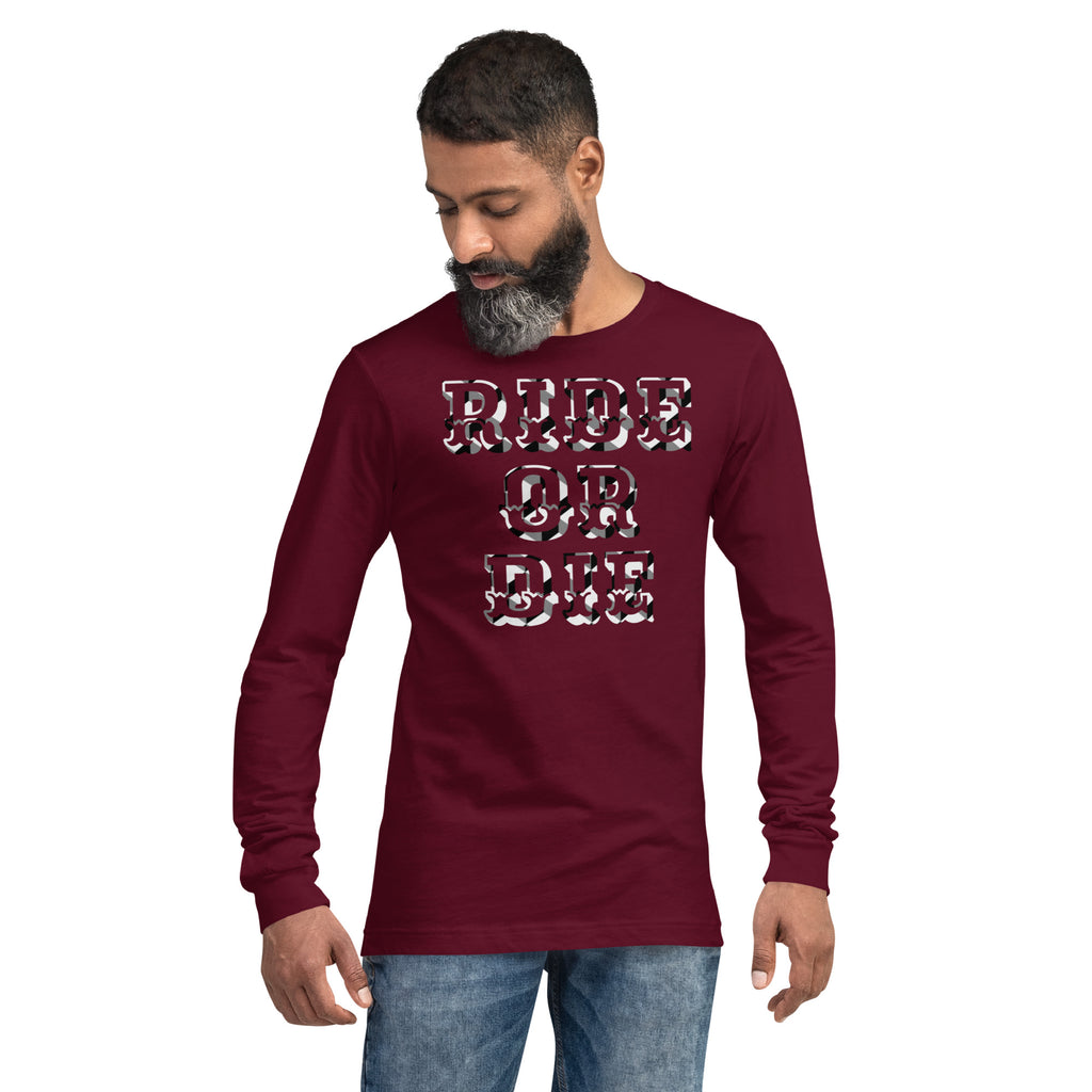 Ride Or Die Unisex Long Sleeve Tee