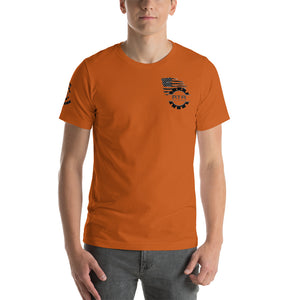 RTR Flag Ride Free, Thanks To The Brave Unisex t-shirt