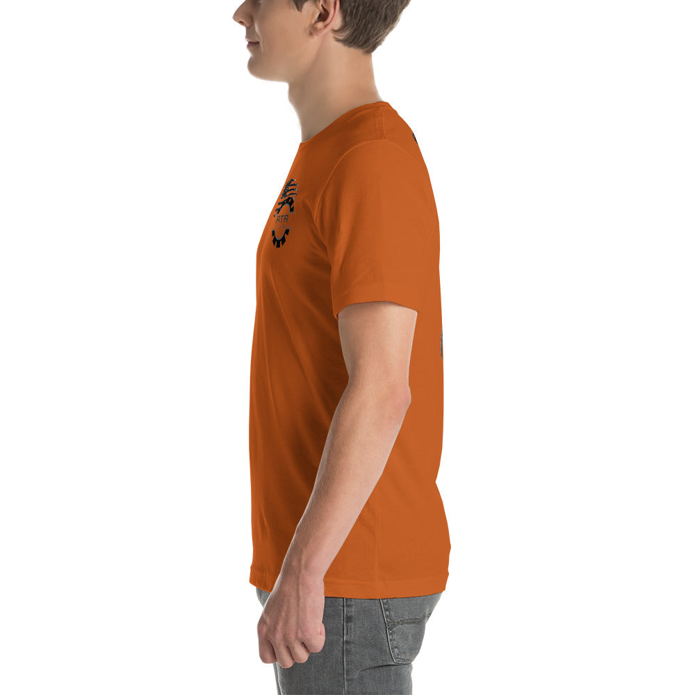 RTR Flag Ride Free, Thanks To The Brave Unisex t-shirt