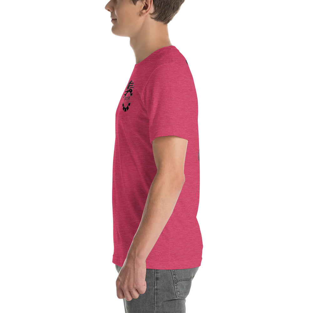 RTR Flag Ride Free, Thanks To The Brave Unisex t-shirt