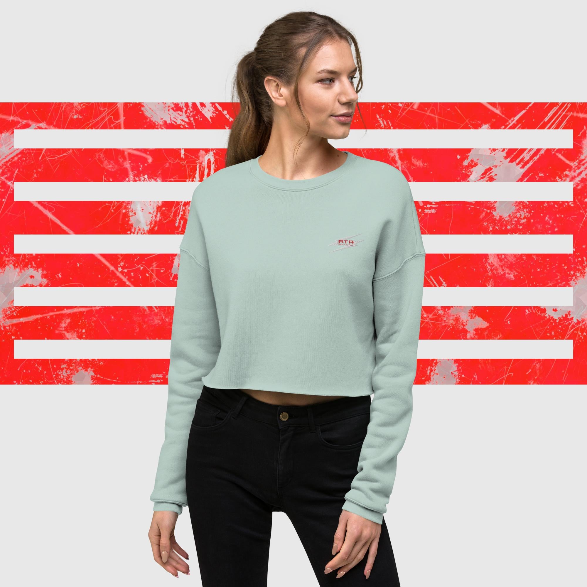 RTR G2 Women's Crop Sweatshirt
