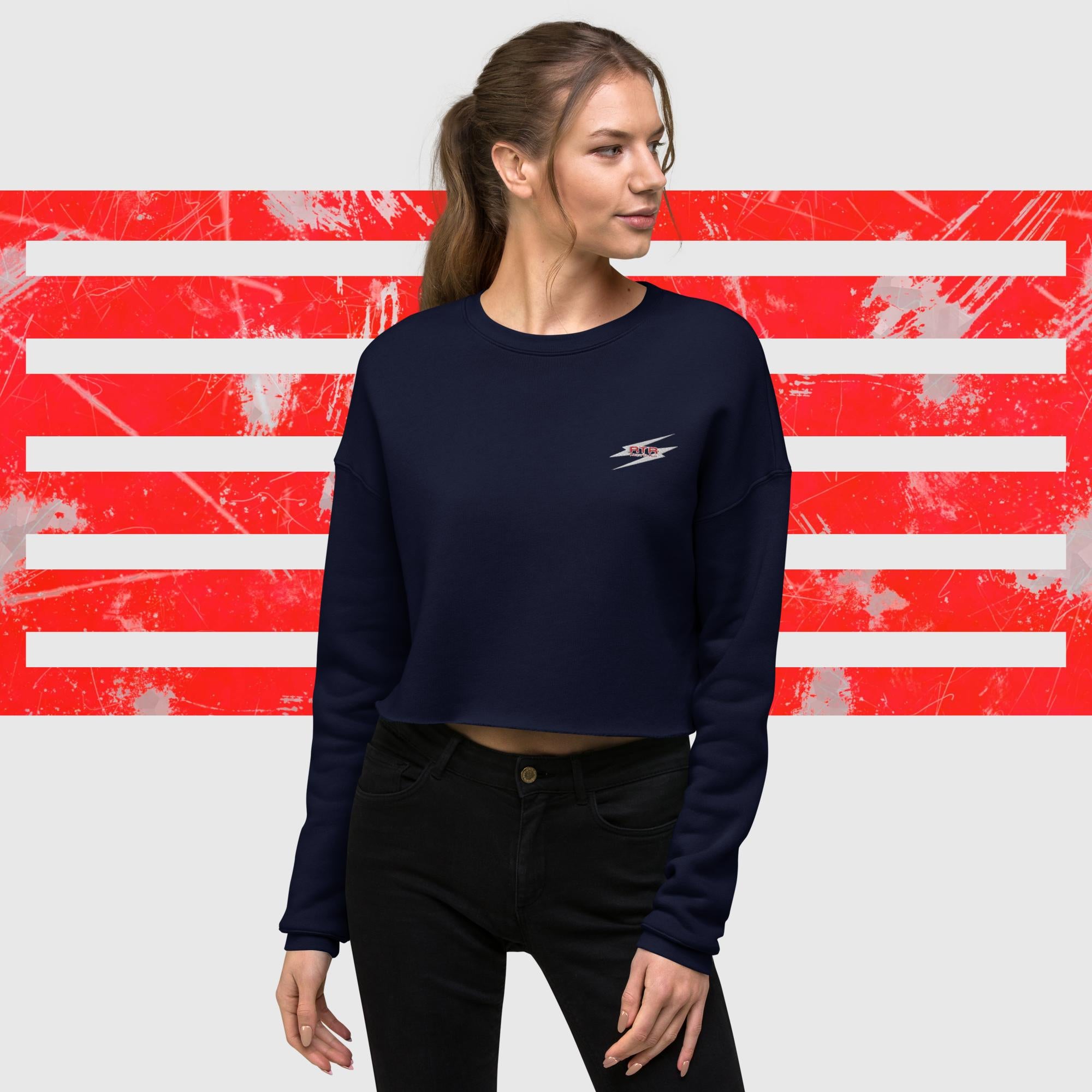 Women's Cropped store Sweatshirt